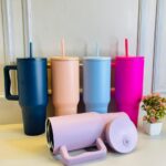 Tumbler with lid and Straw 1200ML Cup